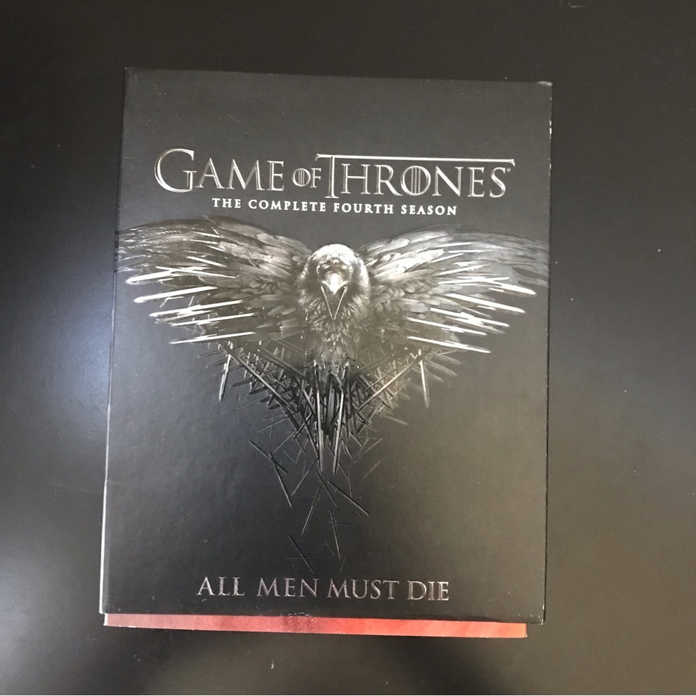 Game of Thrones DVD The Complete Fourth Season All Men Must Die